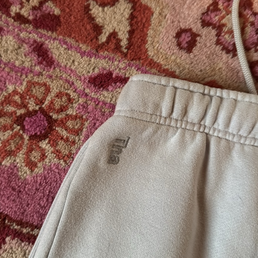 Aritiza TNA Cozy Mega light blue Joggers - Picture 5 of 5